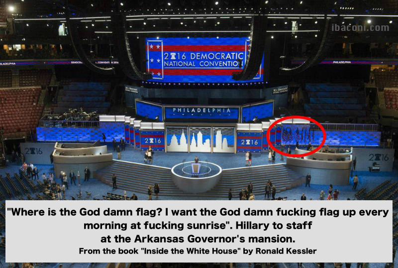 God damn flag!